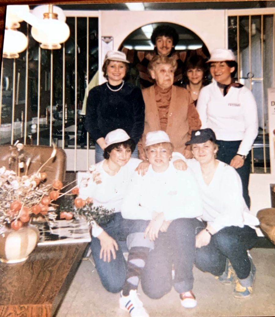 Das Team in den 80er-Jahren